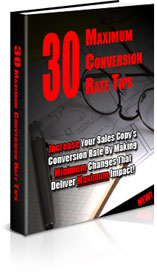 30 Maximum Conversion Rate Tips with PLR Rights