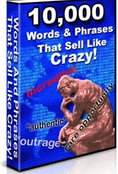 10,000 Words & Phrases   That Sell Like CRAZY!