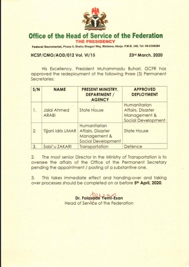 breaking:-presidential-villa-staff-jubilate-after-redeployment-of-state-house-permanent-secretary,-jalal-arabi breaking:-presidential-villa-staff-jubilate-after-redeployment-of-state-house-permanent-secretary,-jalal-arabi