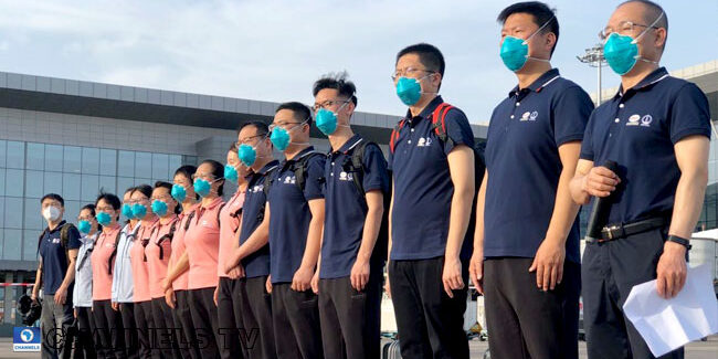 fifteen-chinese-doctors-arrive-nigeria-to-help-coronavirus-fight fifteen-chinese-doctors-arrive-nigeria-to-help-coronavirus-fight