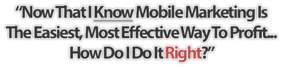 mobile marketing industry has had over people all across the board. 